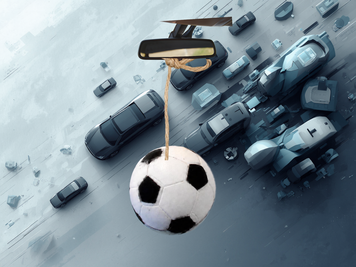 Miniature Soccer Ball Hanger