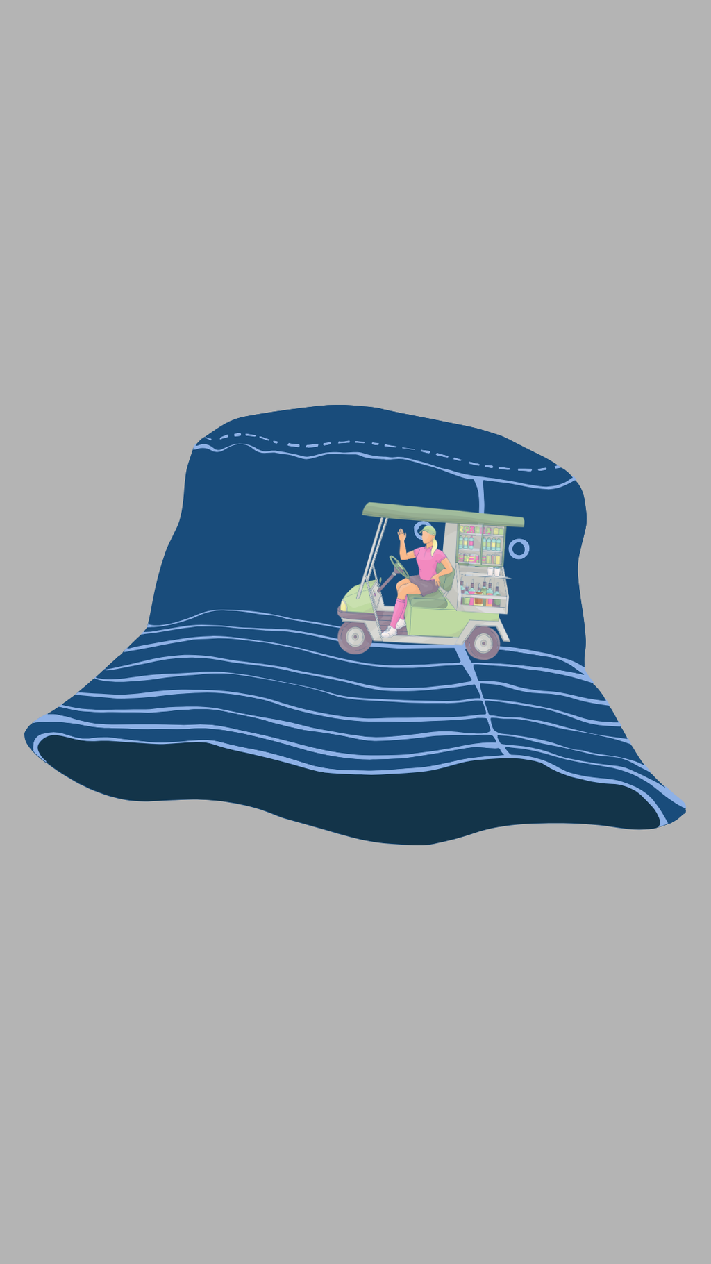 Golf Inspired Bucket Hat