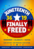 Juneteenth Digital Wall Poster