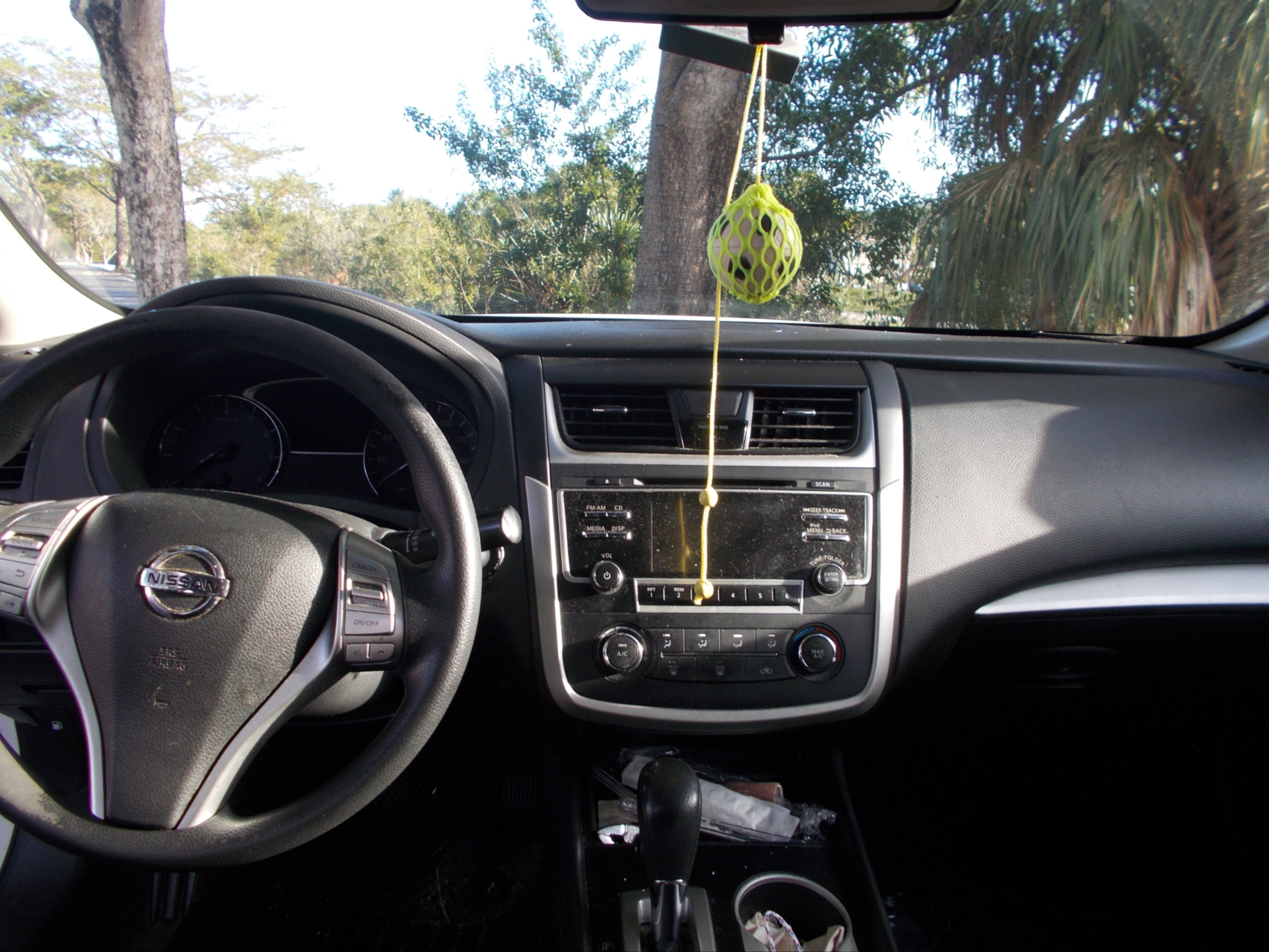Miniature Soccer Ball with Colorful Nylon Netting and Hanger