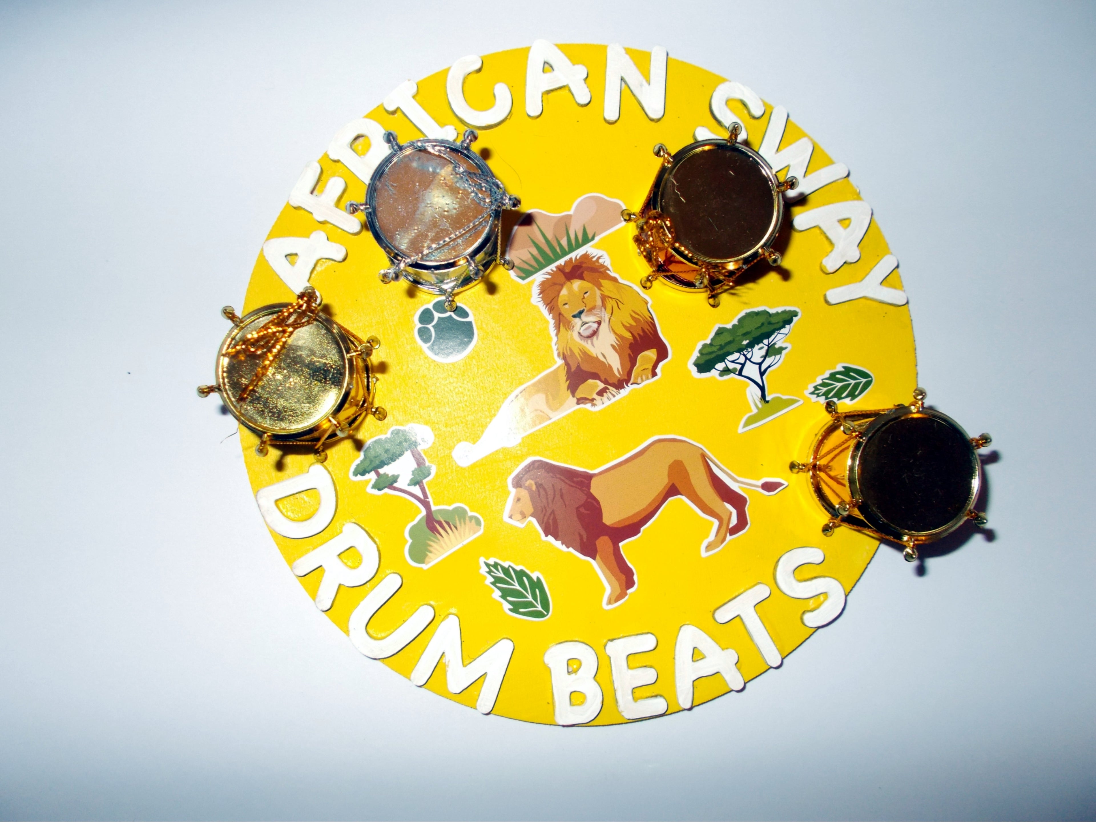 African Sway Drum Beats an Image Tribute