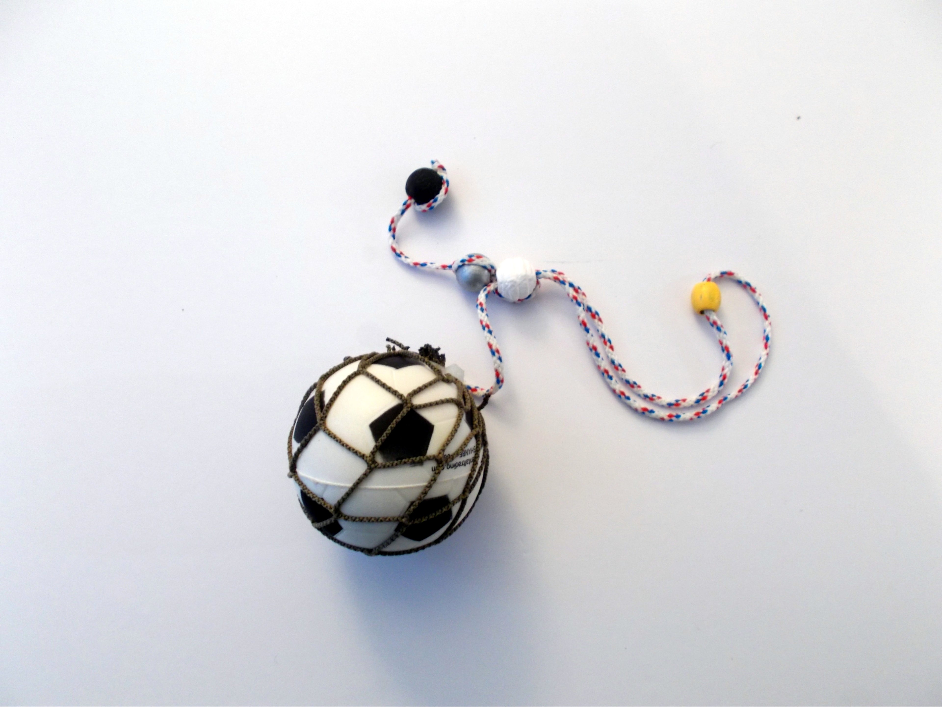 Miniature Soccer Ball with Car Hanger and Net