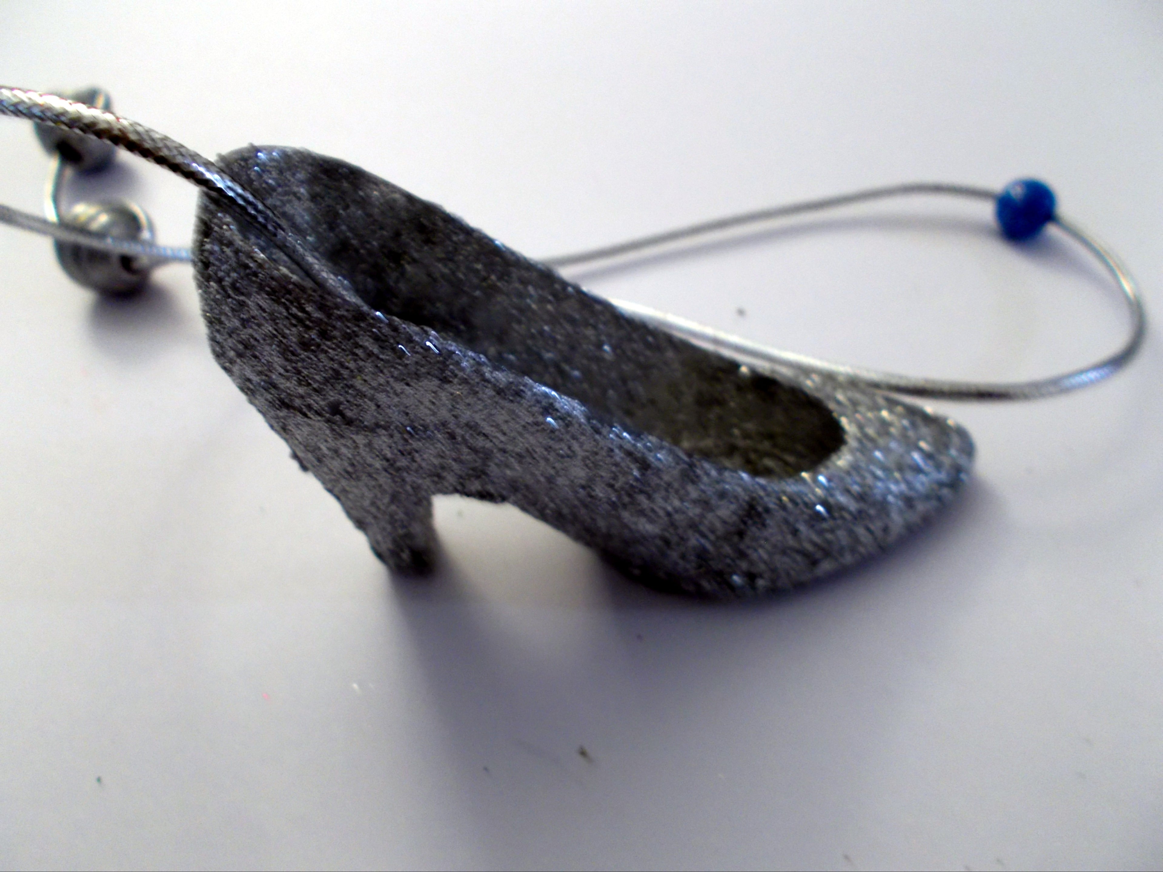 Miniature Doll-Size High Heel Shoes Rearview Mirror Hanger