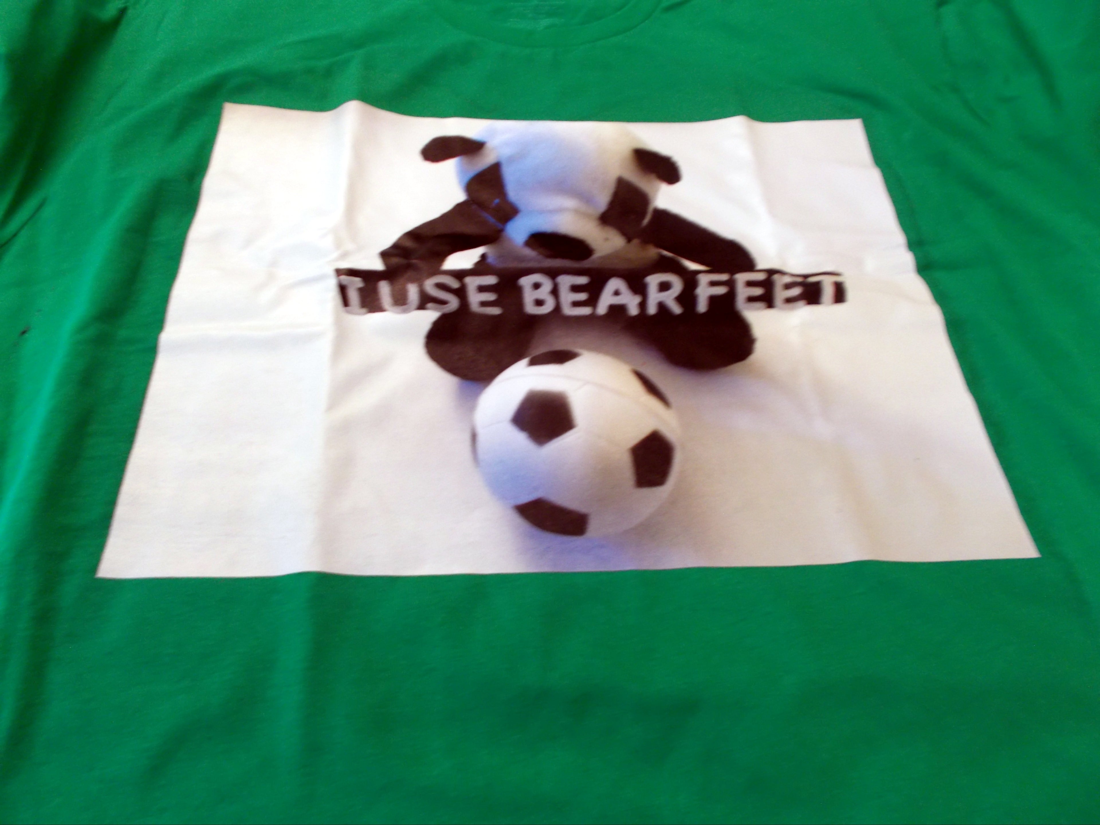 Kicked a Soccer Ball with Bear Feet T-Shirt