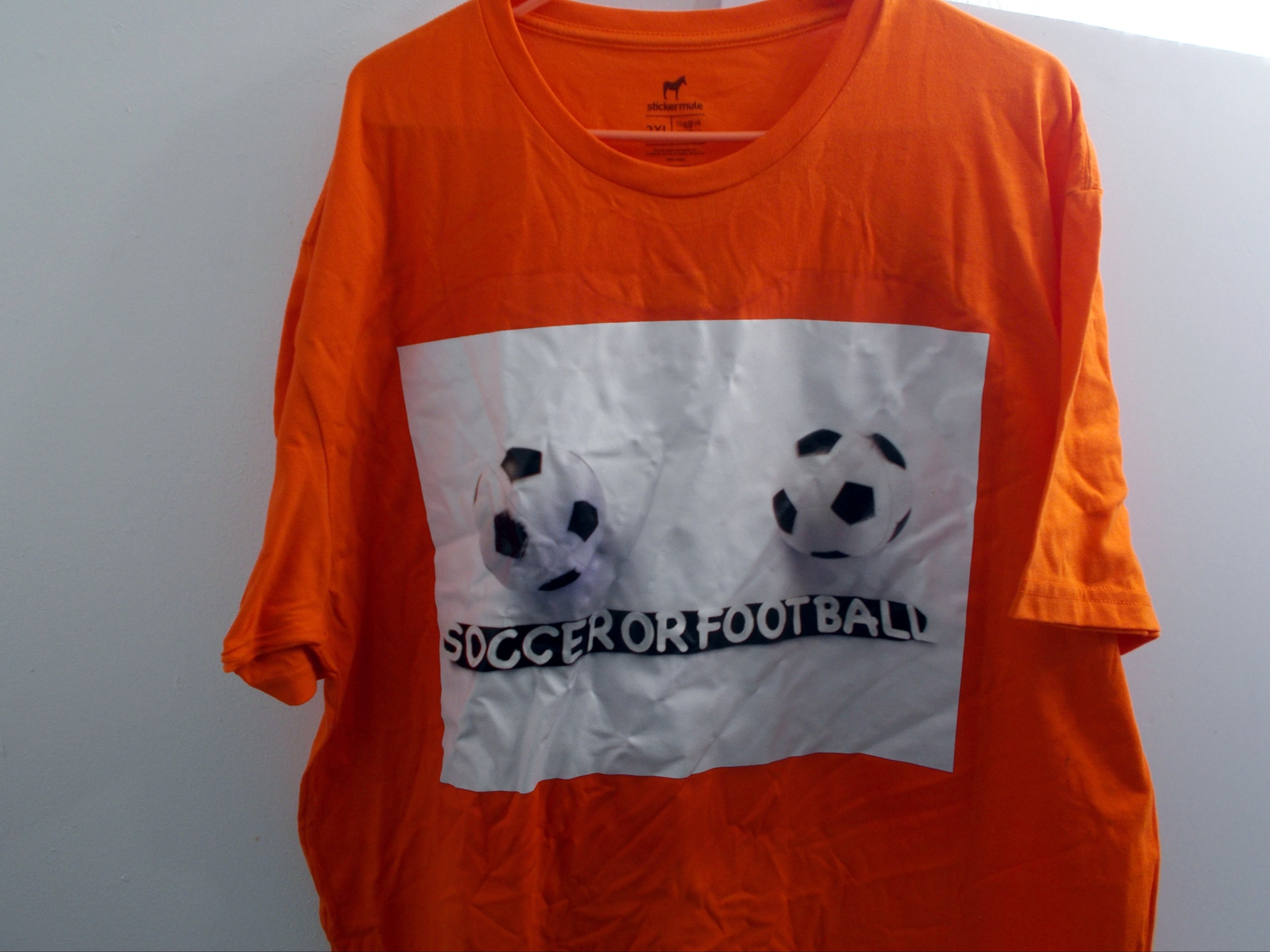 Soccer or Football All in the Name T-Shirt