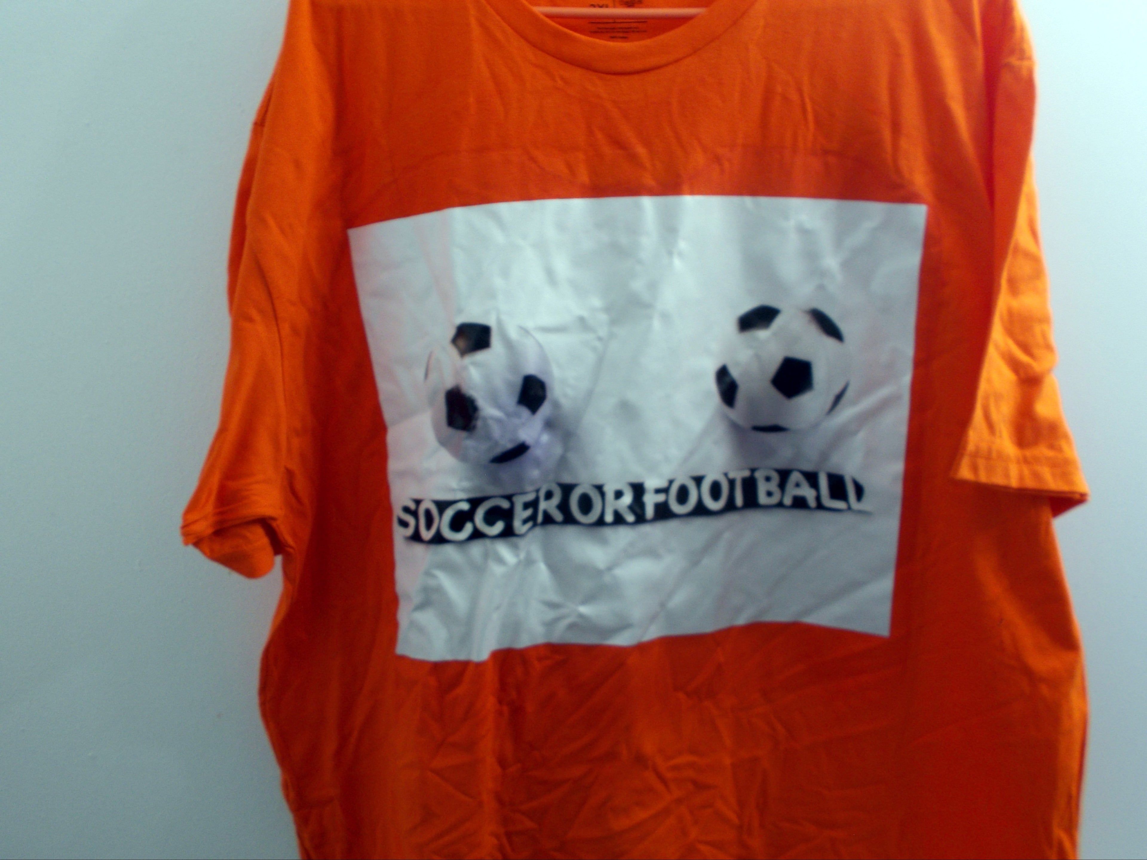 Soccer or Football All in the Name T-Shirt