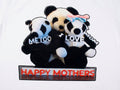 Panda Bears illustration of Happy Mother's Day Every Day T-Shirt