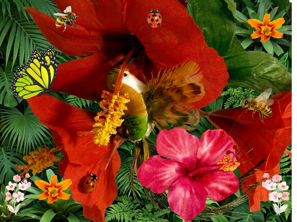 Digital Flower Habitat