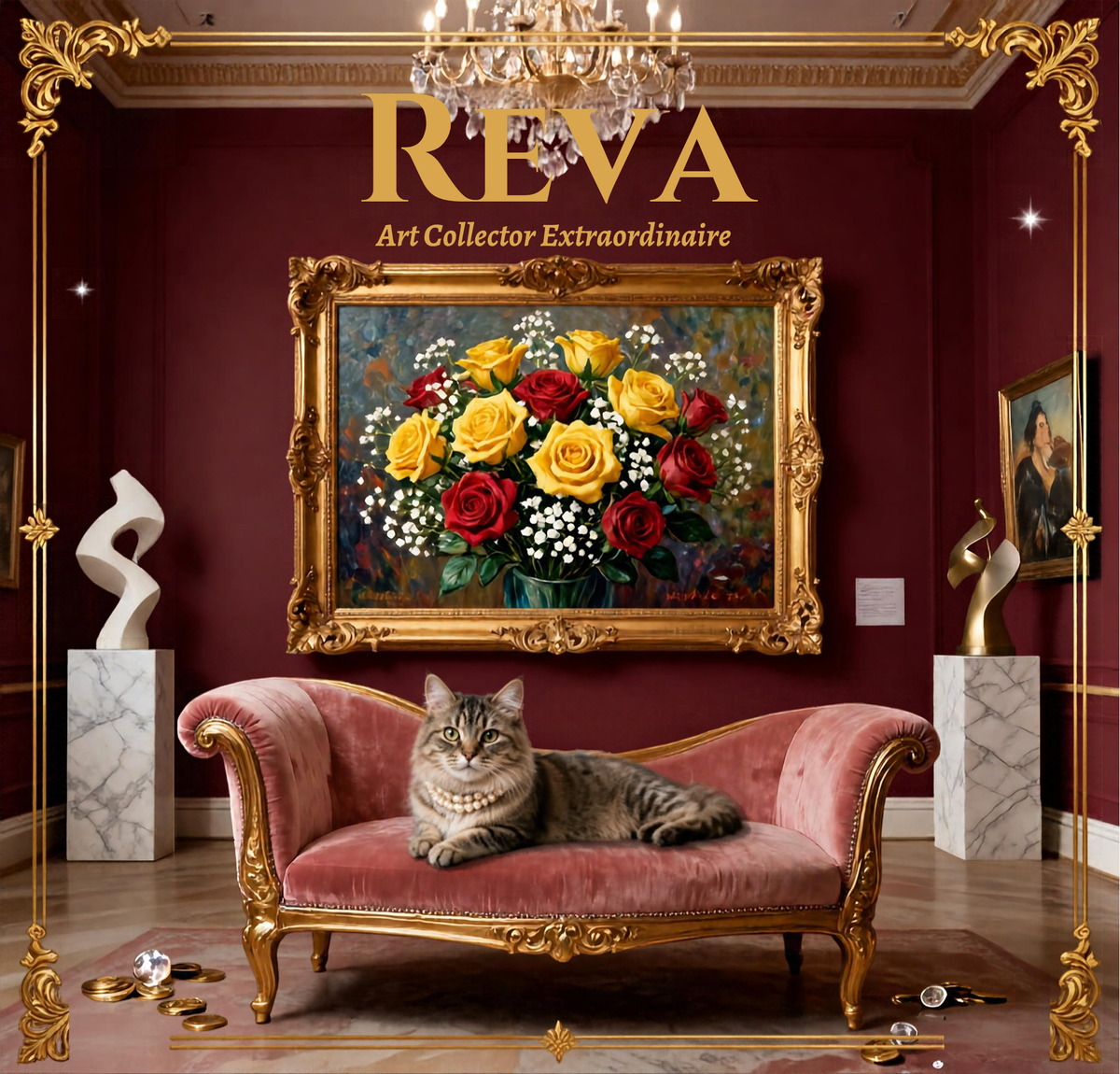 Revi The Cat Upscale Feline Digital