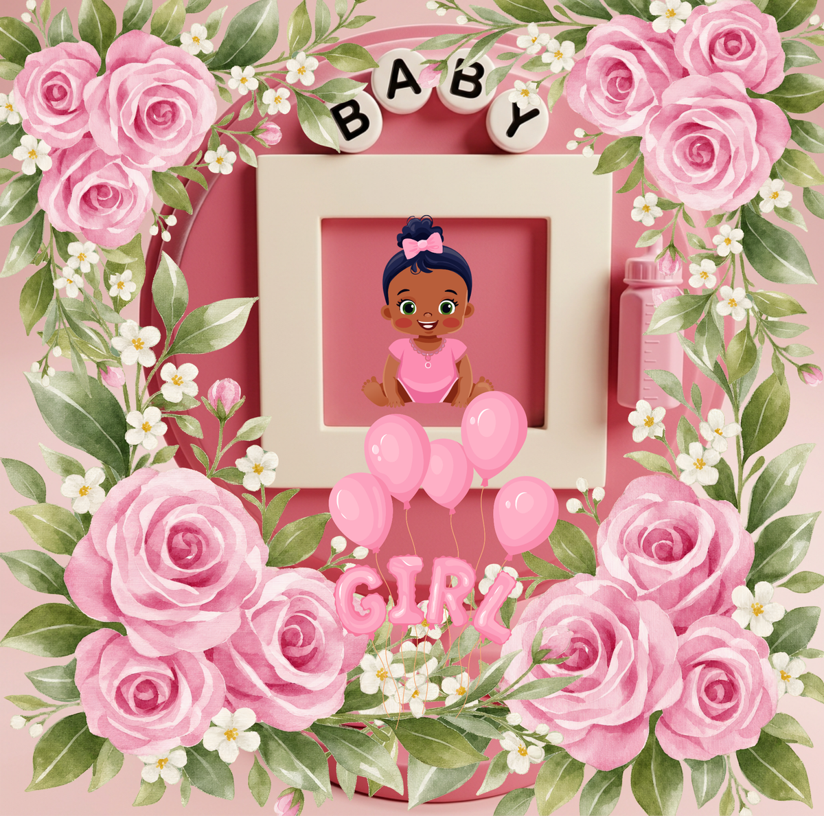Baby Girl Digital Display